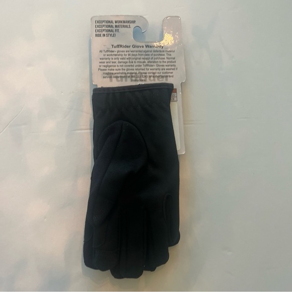 Black Riding Gloves - Picture 5 of 6